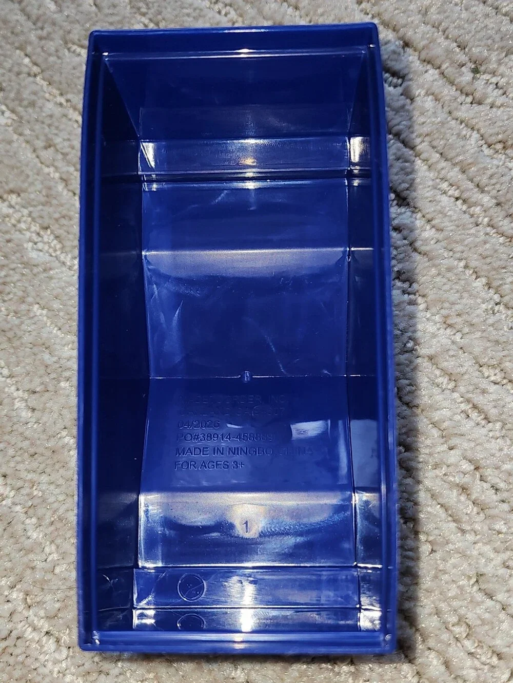Lowe's Sand Castle Bucket & Brick Form Set - Blue & White - NEW!